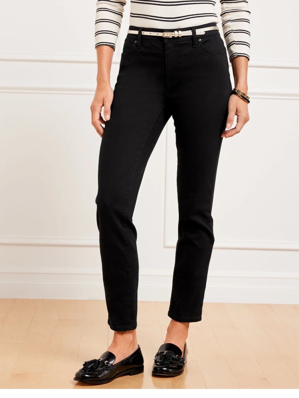 Lands' End slim ankle Jean